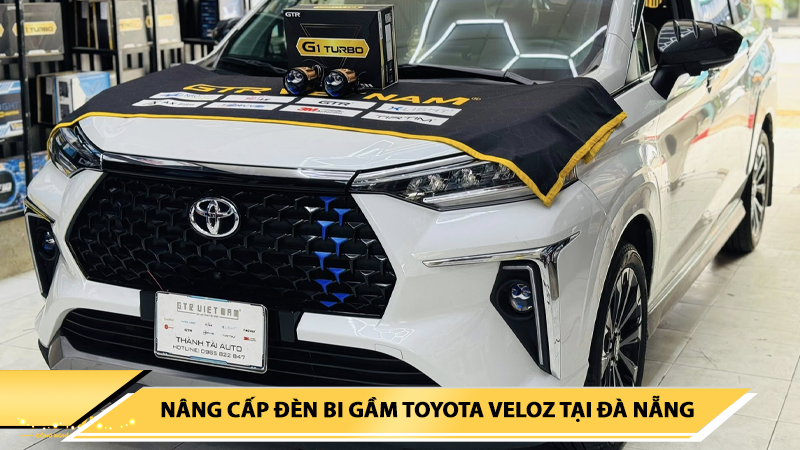 G1 TURBO - NÂNG CẤP ĐÈN BI GẦM TOYOTA VELOZ TẠI ĐÀ NẴNG
